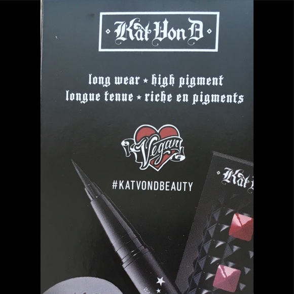 Eye liner plus lipstick plus powder 3 items make up Eye liner make up set makeup - Picture 4 of 6